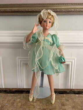 Vintage Porcelain Doll Ballerina